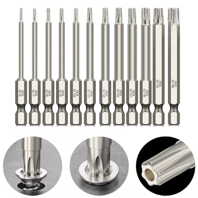 Main Outils Tournevis Galvanik Argent Galvanoplastie Magnétique Tige Hexagonale