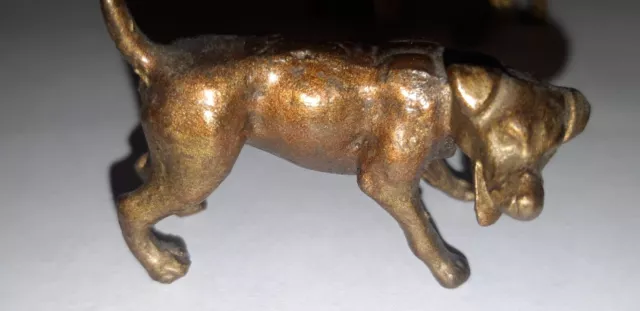Petit Bronze Animalier - Chien - Fox Terrier ?