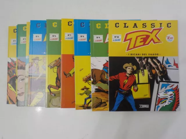 Tex Classic 1 a 10 Serie Completa Collezione Tutta a Colori  COMPRO FUMETTI SHOP