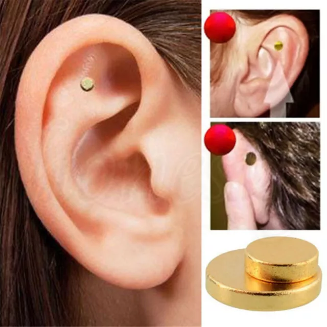 Quit Stop Smoking Anti Cigerrate Auricular Ear Magnetic Weight Loss Acupressure