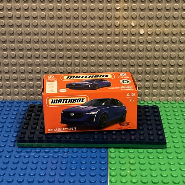 Voiture Miniature Matchbox Moving Parts AMC Javelin 1970 - Bleu, échelle 1:64, édition 2024