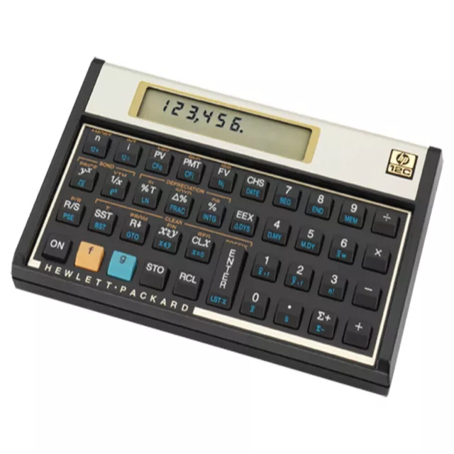 Hewlett Packard hp 12C Classic RPN  Calculator - CFA