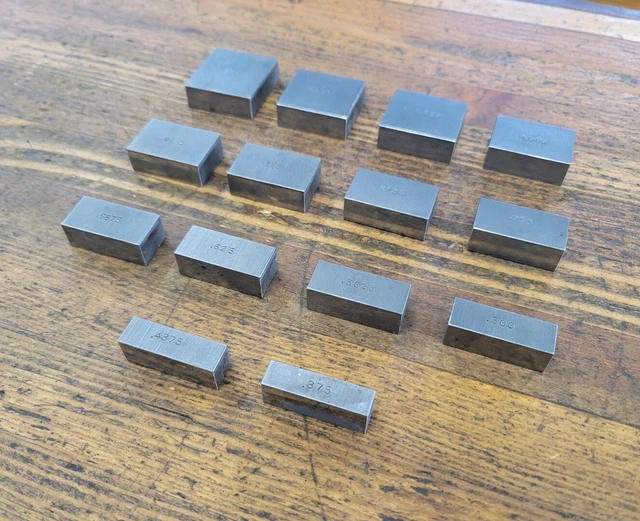 RARE VINTAGE TOOLS MACHINIST Height Gauge Blocks PRECISION Machinist