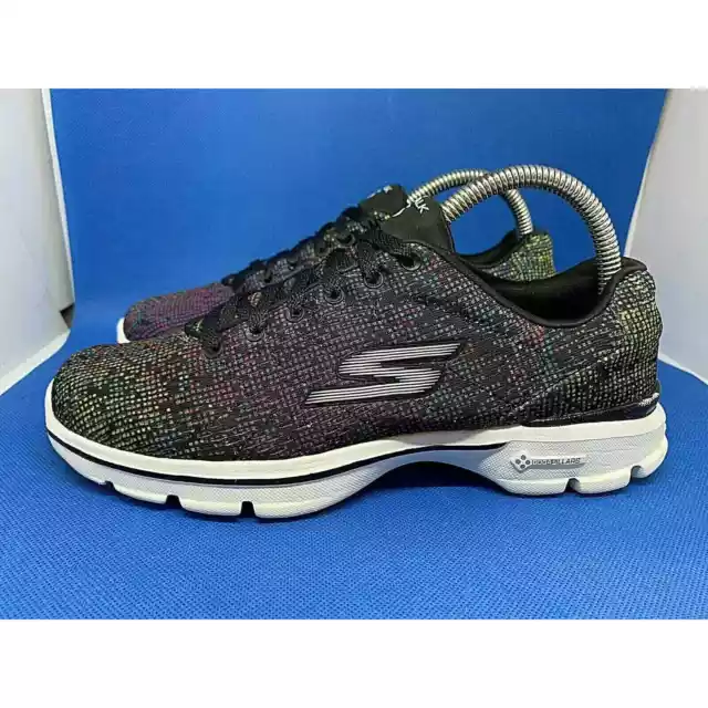 SKECHERS Go Walk 3 Goga Plus Athletic Walking Shoes SN14058 Women's Size 6.5