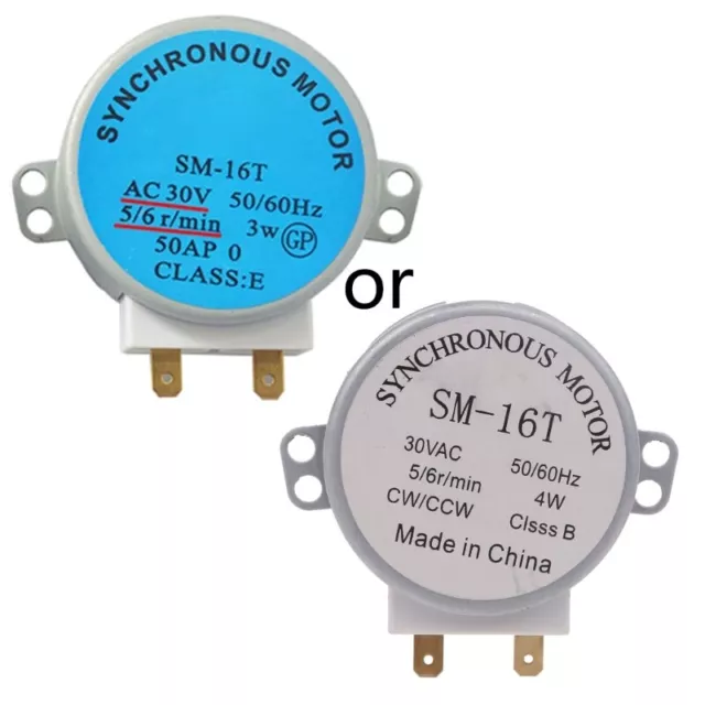 Compatible with Galanz Microwave Oven Synchronous Tray Motor SM-16T AC 30V