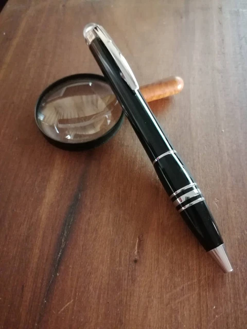 Stylo Bille Jorg Hysek Prestige - Résine Noire Et Chrome - Finition Godronnée Avec étui - Occasion
