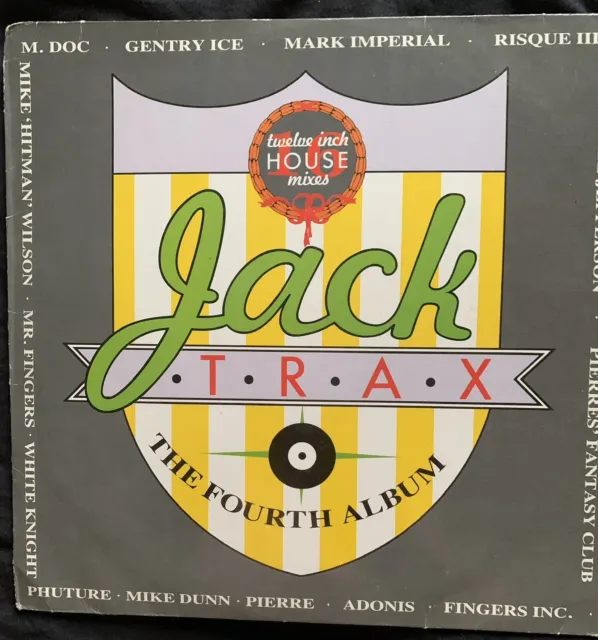 Jack Trax ( The Fourth Album)/Various Artists, 2Xlp, Vinyl, 1988 Uk