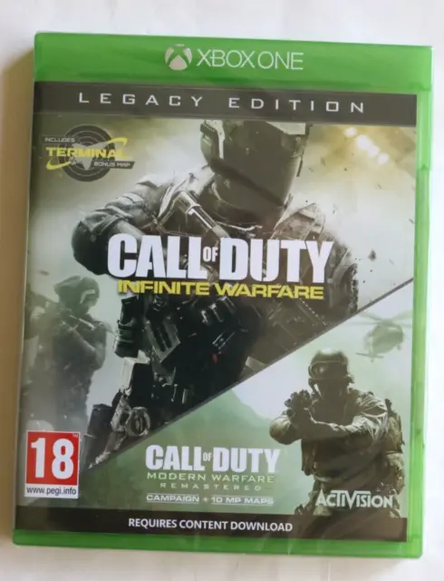 Infinite Warfare + Modern Warfare Remastered Call of Duty Xbox One 2017 FPS