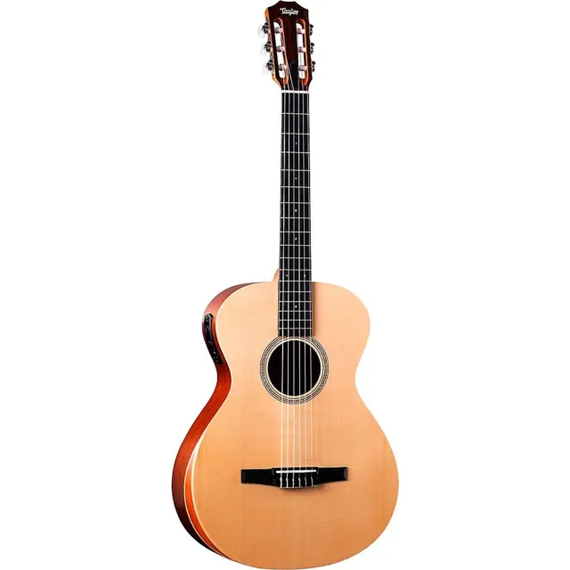 Taylor Academy 12e-N Grand Concert Nylon Acoustic-Electric Guitar Natural 3