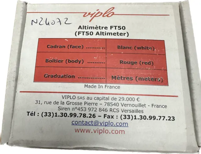 Altimeter VIPLO FT50
