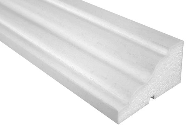 2 metros perfiles de alféizar de ventana fachada decoración de estuco resistente a golpes 80x145 mm paquete de ahorro DC104