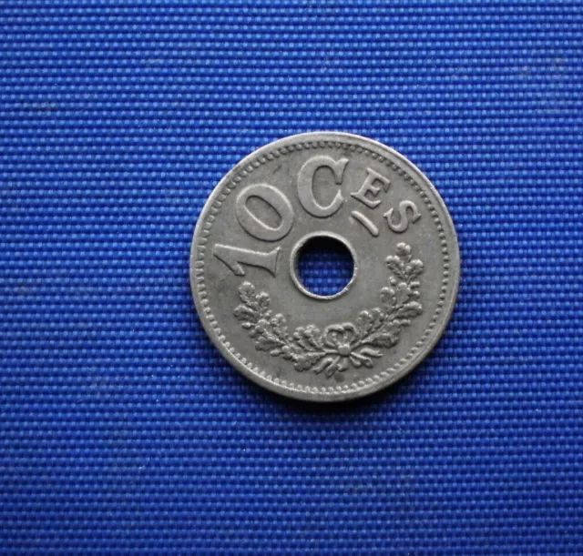 Lüxemburg : 10 Centimes  1915 (zink.)