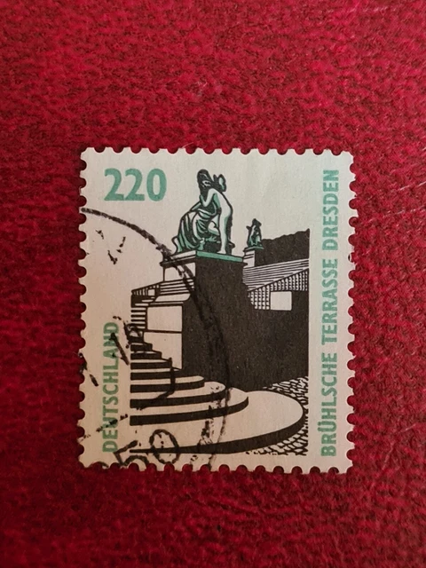 BUND/BRD/ SWK Rollenmarke  Brühlsche Terasse Dresden MiNr.1936 gestempelt