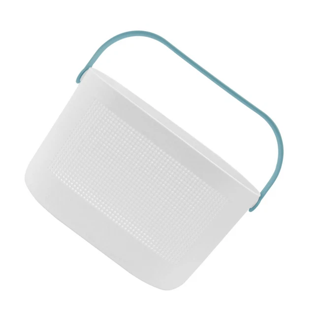 Pp cesto portaoggetti borsa da bagno in plastica supporto portaoggetti cesto per la spesa