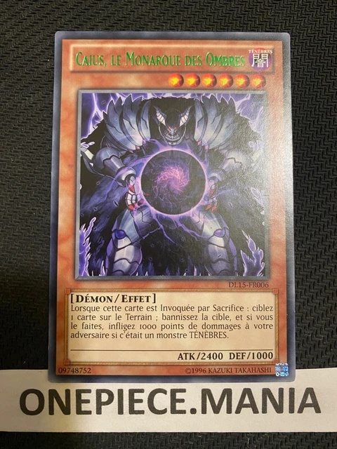 Yu-Gi-Oh! Caius, le Monarque des Ombres DL15-FR006 Green Rare