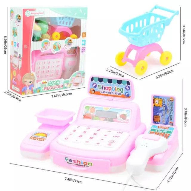 Simulated Scanner Premium Parent-Child Interaction Simulation Cash Register Frui