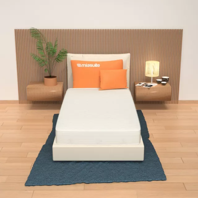 Matelas 90x190 Hauteur 20 cm - en Waterfoam, orthopédique, indéformable | Sma...