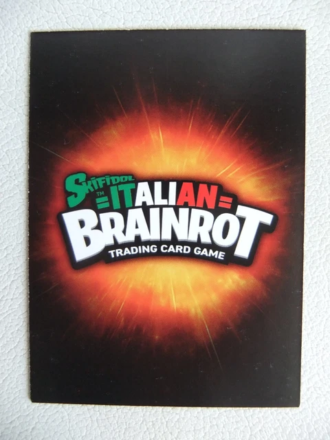 Skifidol Italian Brainrot Trading Card Game - 48 Boosterpacks Mit Je 7 Skifidol Italian Brainrot Trading Card Game - 48 Boosterpacks Mit Je 7