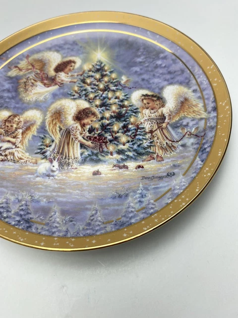 slient night gentle night collectable plate 6