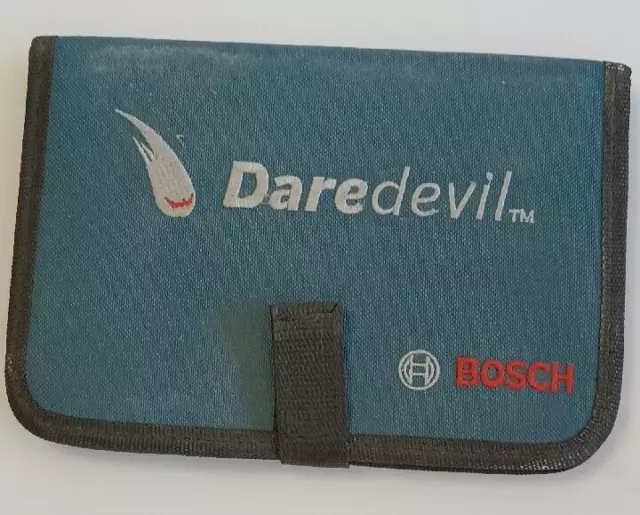 Bosch Daredevil 13 Piece Spade Drill Bit Set for drilling large holes in wood
