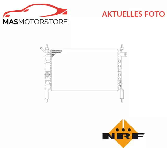 Kühler Wasserkühler Motorkühler Nrf 58930 P Für Vauxhall Astra Iii 1.4L,1.6L