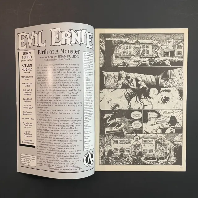 Evil Ernie Special Limited Edition 1 Lady Death Adventure Comics 1992 Pulido 2