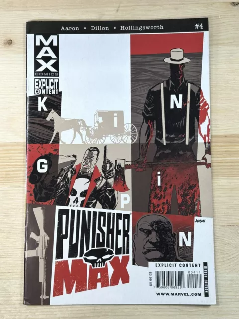 Marvel Comics - Punisher Max #1 - Jan 2010 - King Pin Part One - VF/NM
