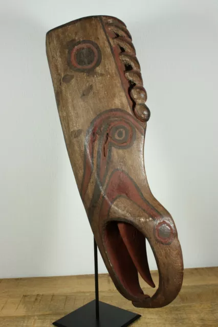 Large Classic Wooden Ceremonial MEI Mask - IATMUL - Sepik river Papua New Guinea