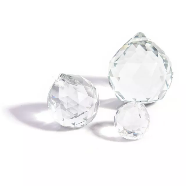 20mm Glass Crystal Balls Prism Chandelier Hanging Pendant Lighting Bal-RQ