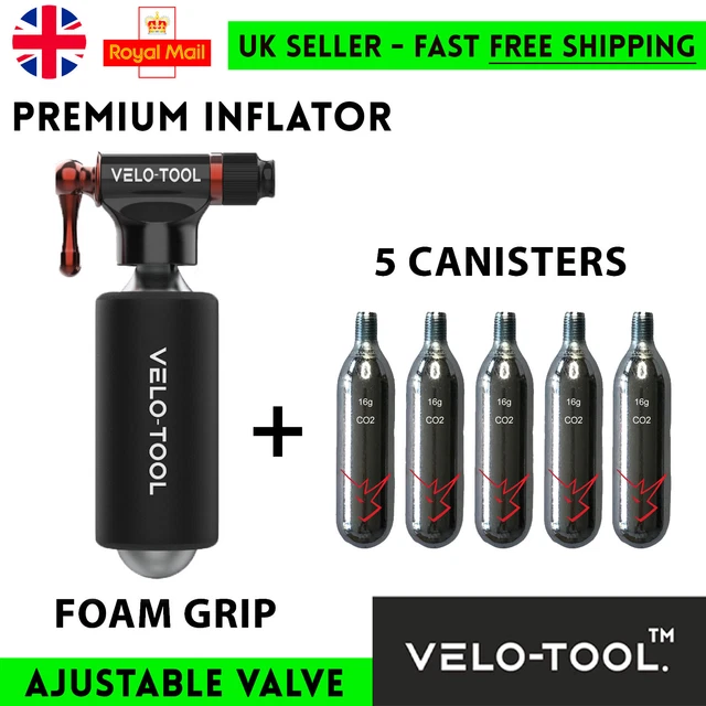 Bicycle tyre inflator canister hotsell