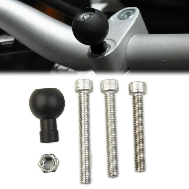 Motorrad-Klemmbasis 6061 Alliage D'Aluminium Pour RAM-B-367U Guidon M8 Durable