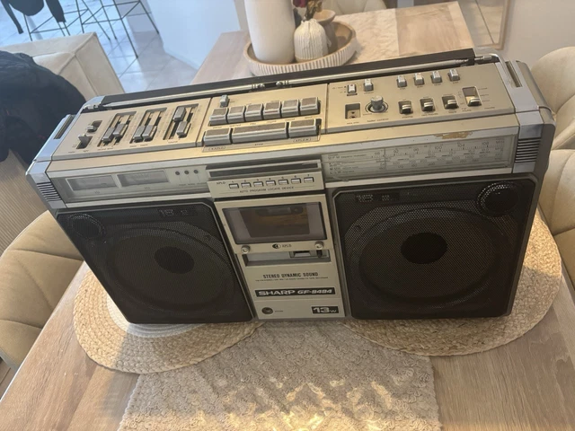 Philips - D-8334 - Lecteur de cassettes, Radio, Boombox