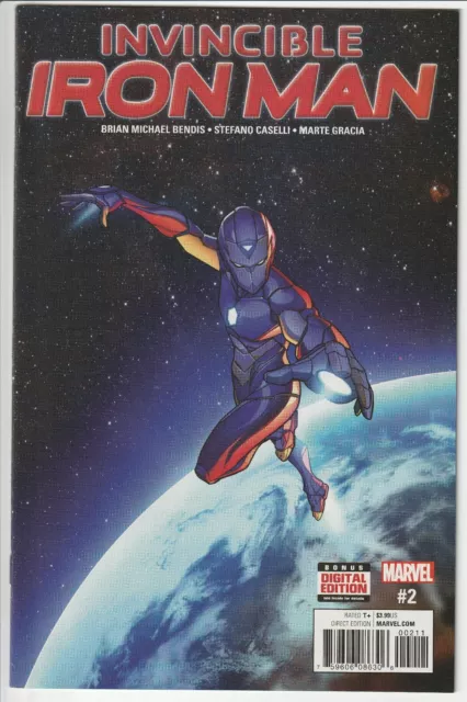 INVINCIBLE IRON MAN #2 (2017) RIRI WILLIAMS (IRONHEART) 1st PRINT (3 Available)