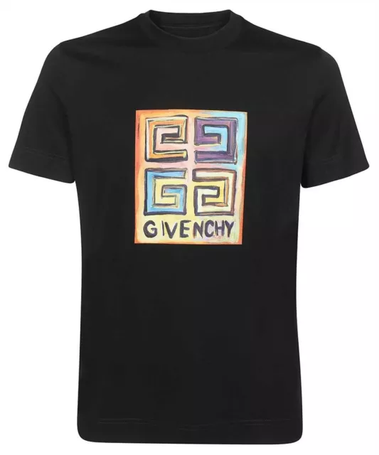 Authentic Givenchy Slim Fit T-Shirt with 4G Sun Print