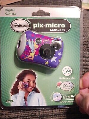 Micro Cámara Digital Disney Pix con Software Paquete TINKER BELL - Nueva