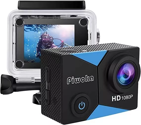 Action Cam, Full HD 1080P 12MP Unterwasserkamera wasserdichte ÖZEN SAAT