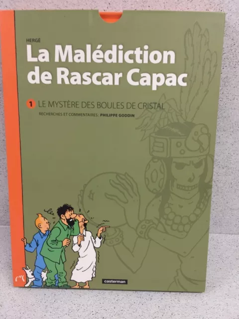 Collection Tintin Herge La Malediction De Rascar Capac Casterman Mounlinsart