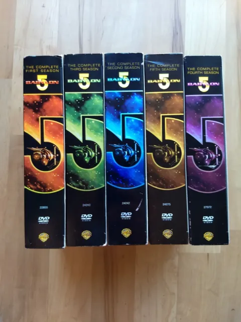 Babylon 5: The Complete Seasons 1-5 (DVD, 2009, 30-Disc Set)