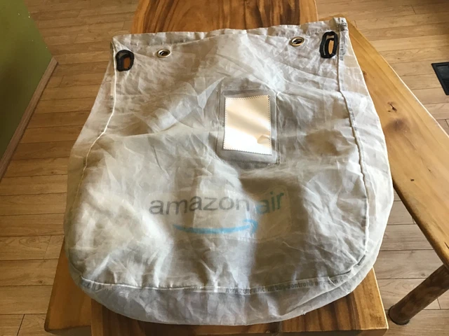 Large Amazon Style Courier Folding Package Delivery Bag For Storage W/Zipper