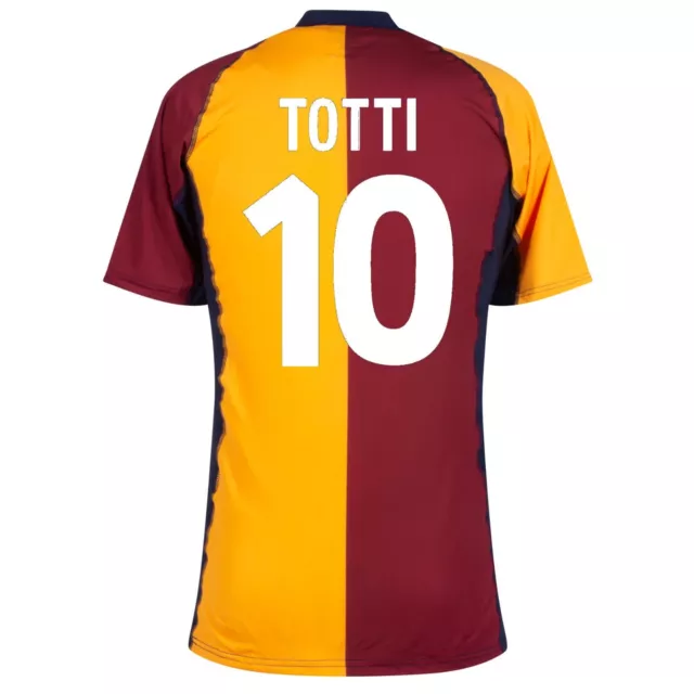 maglia ROMA vintage francesco TOTTI #10 kappa retro 2001/2002 jersey calcio 2