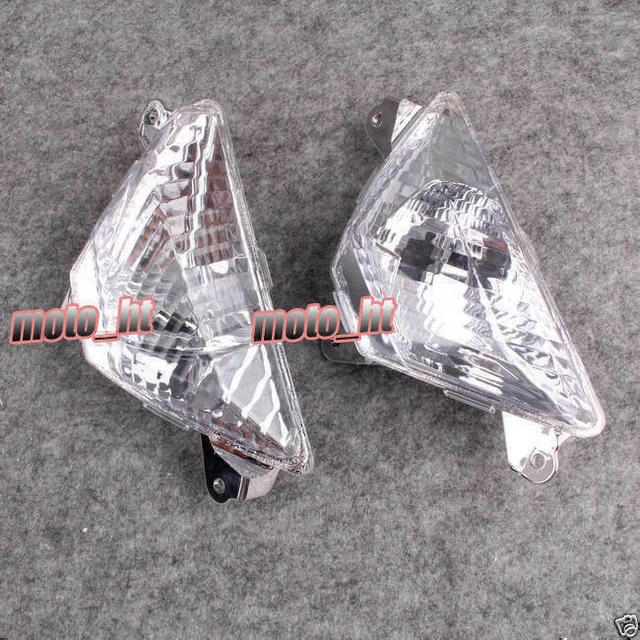 Obiettivo luminoso indicatore di svolta trasparente per Kawasaki Ninja ZX6R ZX636 2013-2014