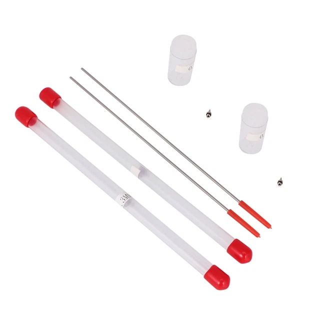 4 Pcs Austausch Der Airbrush-Düse Airbrush-Nadel Airbrush-Düsenkappe Luft