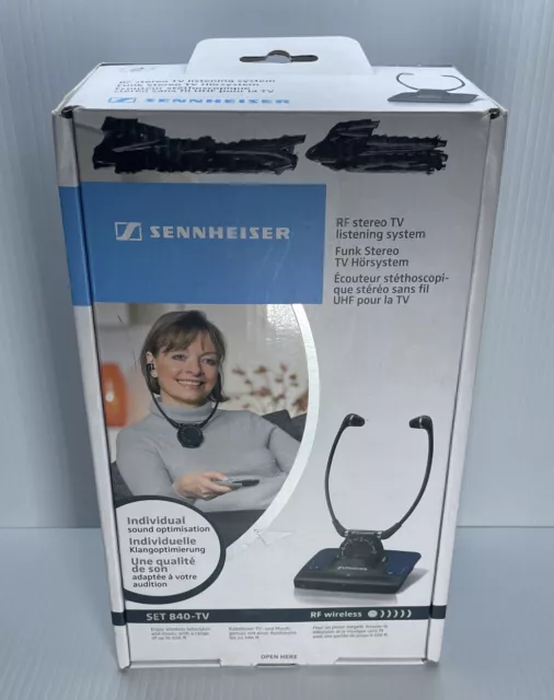 Sennheiser set 840 s shop wireless stereo tv listening system