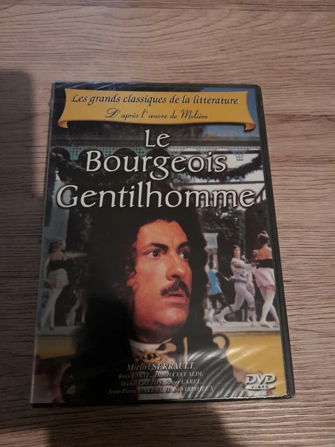 DVD NEUF SOUS BLISTER / Le Bourgeois Gentilhomme (Michel Serrault, Rosy Varte)