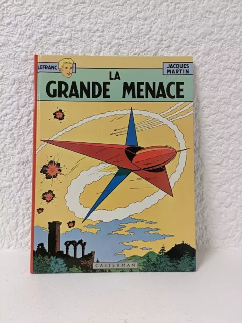 BD LEFRANC La Grande Menace EO Casterman 1966 J. Martin Bon état + sans défaut