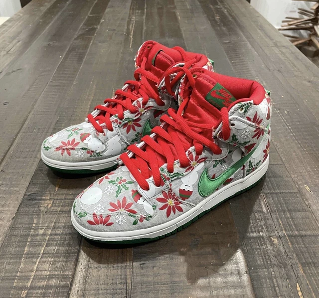 Nike sb dunk high sales concepts ugly christmas sweater
