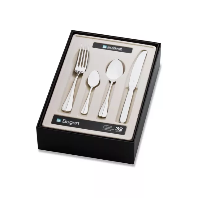 32 Piece Tablekraft Bogart Cutlery Boxed Set | Bnb Supplies