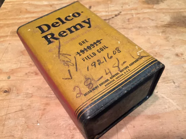 1938-48 Chevrolet Gmc Nos Gm Delco Remy Lh 6 Volt Field Coil 1910315 19221608