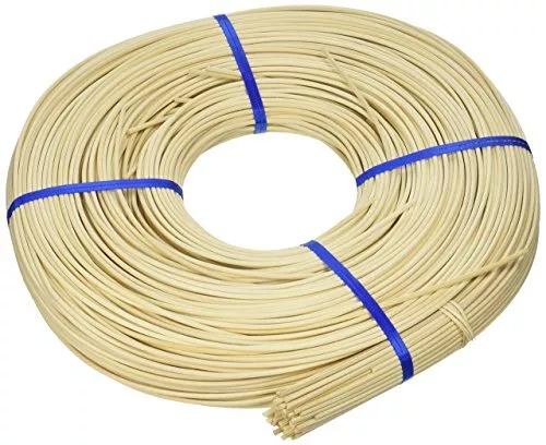 Commonwealth Basket Round Reed #4 2-34Mm 1-Pound Coil, Approximately 500-Feet