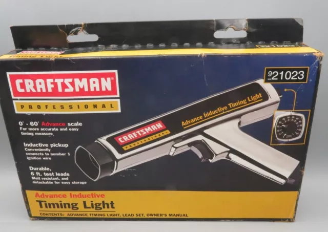 Craftsman Professional Advance Inductive Timing Light - 21023